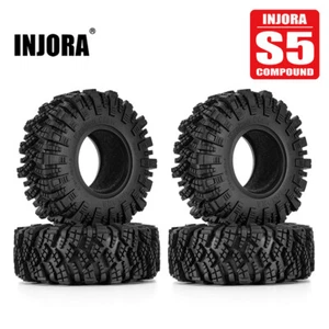 INJORA 1.9 Reifen Kraken Claw Mud Terrain Radreifen für 1/10 RC Crawler 106*37mm - Picture 1 of 9