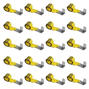 20 Pack 4" x 5' Roll Off Container Winch Strap for Cargo Securement Construction - Foto 1 di 7