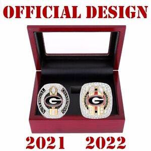 Official Design 2022 2023 Georgia Bulldogs National Team Championship NCAA Ring