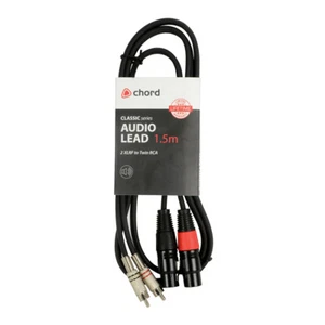 Chord Classic Audio Lead - 2 x XLR Female - 2 x RCA Plugs - Picture 1 of 2