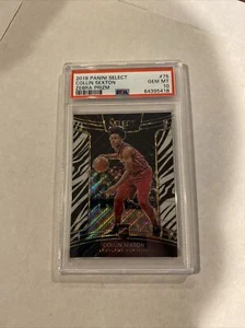 2018 Select Collin Sexton Zebra Prizm Concourse Rookie #75 RC PSA 10 Edelsteine neuwertig - Bild 1 von 2