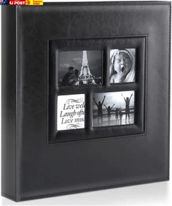 Photo Album 4X6 500 Pockets Photo, Extra Large Capacity Family Wedding Picture A - Picture 1 of 8