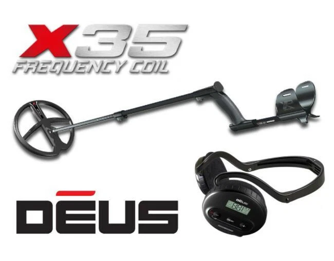 XP Deus Metal Detector W/ Ws4 / 11" X35 Search Coil