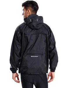 Men's Light Running Hiking Rain Jacket Waterproof with Hood Windbreaker Pullo... - Picture 1 of 6