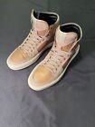 YSL YVES SAINT LAURENT MENS HIGH TOPS SIZE 43 US 10 SNEAKERS SHOES ALL AUTHENTIC