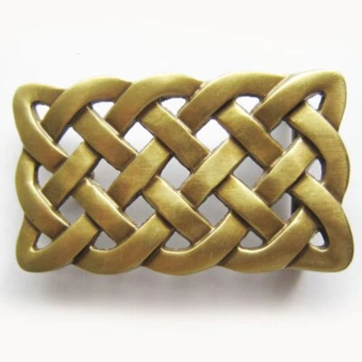 PIRATE OUTFITTERS Messing- Buckle, Kelten Knoten, Celtic Knot, Keltenknoten, Gürtelschnalle
