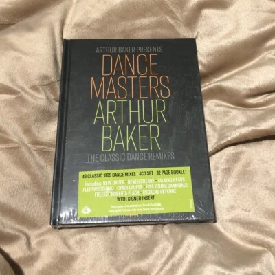 Signed - ARTHUR BAKER - Dance Masters (The Classic Dance Remixes) NEW Ltd 4 CD - Image 1 of 4