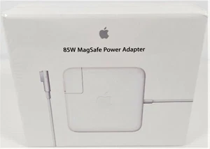 Apple 85W Genuine MC556LL/B MacBook MagSafe 1 AC Adapter L-Tp White 15-17" A1343 - Picture 1 of 7