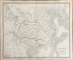 China (1850) Original Map Published By Alexander K. Johnston - Picture 1 of 3