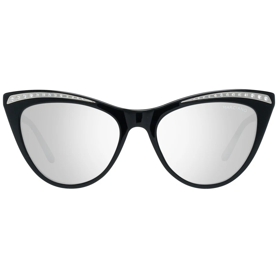 Marciano By Guess GM0793 01P Black Cat Eye Plastic Sunglasses Frame 53-18-140 - Image 1 of 3