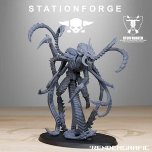 Xenarid Assassine - Station Forge - 28-32 mm sobremesa enjambre Rotte Alien - Imagen 1 de 4