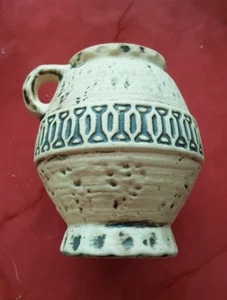 Vintage JASBA VASE KERAMIK 1960er Jahre 12 x 11,5 cm wie neu - Bild 1 von 8