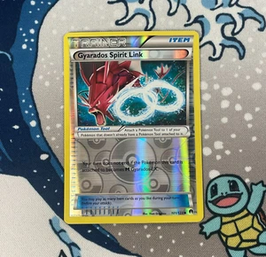 Gyarados Spirit Link 101/122 Reverse Holo XY Breakpoint Pokemon Card 2016 LP - Picture 1 of 3