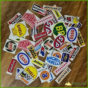 Oldtimer Rallye Rennen RIESIG GETRAGEN RETRO EFFEKT Aufkleber Sticker Mini Cooper Kit - Bild 1 von 6