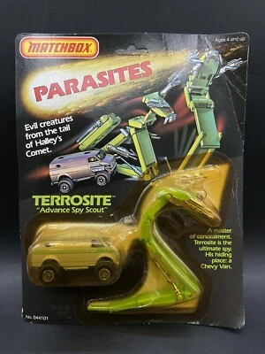 Matchbox Parasites Terrosite Advance Spy Scout Chevy Van Die Cast 1985 Unpunched - Image 1 of 4