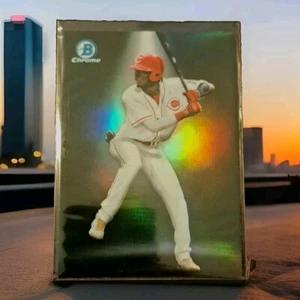 2023 BOWMAN CHROME #BS-8 ELLY DE LA CRUZ RC SPOTLIGHTS REFRACTOR REDS ROOKIE SP! - Picture 1 of 2