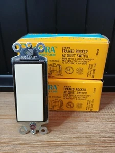 Leviton 5603-2W 3-Wege AC Leiser Schalter. 15 Ampere, 120/277 Volt. - Bild 1 von 3