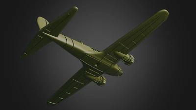 Avro Anson Mk.I - Aircraft of Varsity Operation - 1/200 Scale - wargame3d - Image 1 of 3