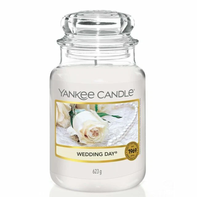 Yankee Candle Large 22 Oz Housewarmer Jar Collection Wedding Day