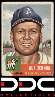 1953 Topps #42 Gus Zernial - Image 1 of 2