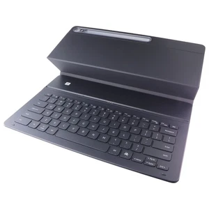 Samsung Book Cover Keyboard Slim for Galaxy Tab S10 FE+/S10 FE+ 5G/ Black/AI KEY - Picture 1 of 5