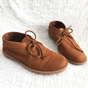 Mocassini donna Born Nuala pelle marrone preppy officecore casual scarpe comode 8MW - Foto 1 di 15