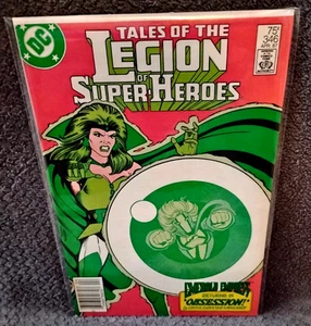 LEGION of SUPER-HEROES #346 NM 1987 DC - Newsstand - Kevin Maguire cover - Picture 1 of 1
