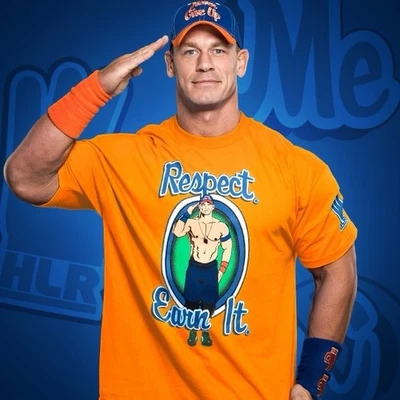CAMISETA WWE JOHN CENA HOMBRE TALLA 3XL RESPETO GANARLO NARANJA AUTÉNTICA VINTAGE!!! Foto 1 de 4