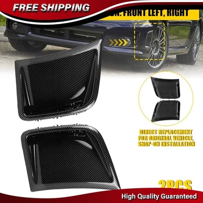 Cubierta de esquina de fibra de carbono para Subaru WRX STi 2008-14 parachoques ventilación lateral Foto 1 de 4