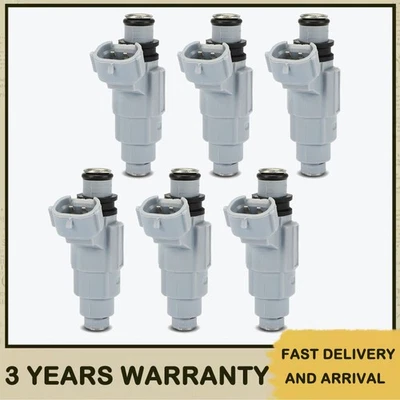 Inyector de combustible 6 piezas FJ939 para Suzuki XL-7 2002-2006 2,7 L 2001 Grand Vitara 2,7 L V6 Foto 1 de 4