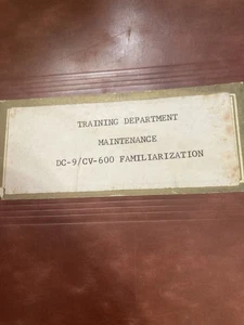 DC-9/CV-600 Maintenance Familiarization Manual - Bild 1 von 11