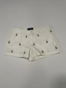 Polo Ralph Lauren Girls Shorts Color: White Size: 5 - Picture 1 of 5