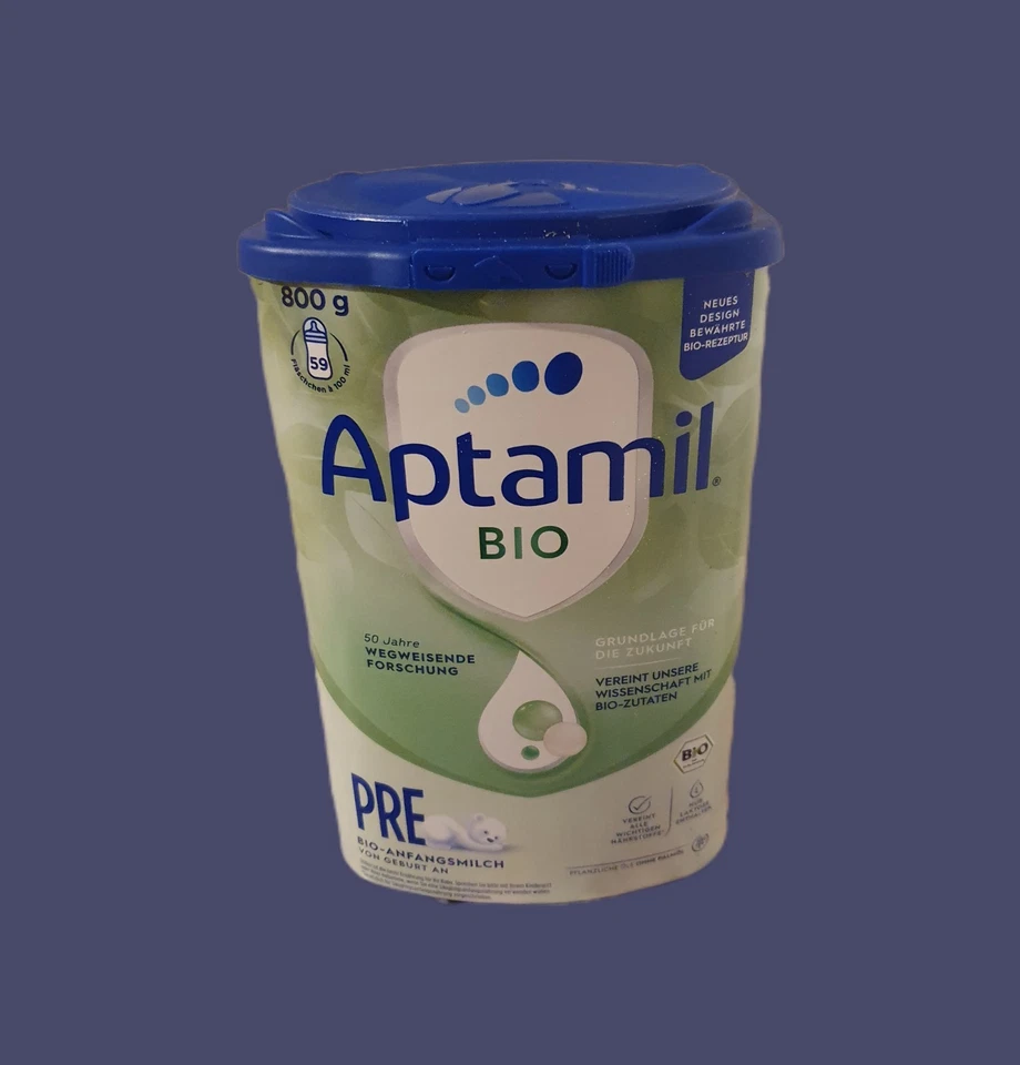 Aptamil Bio Pre Anfangsmilch von Geburt An 800g NEU & OVP MHD 03.27 - Bild 1 von 1