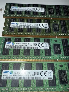 Samsung 16GB 2Rx4 PC4-2133P DDR4 2133MHz 1.2V ECC RAM M393A2G40EB1-CPB0Q - Afbeelding 1 van 1