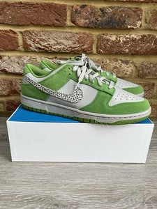 Nike Dunk Low Safari Swoosh Chlorophyll UK 10 | DR0156-300 | Rare Colourway - Picture 1 of 15