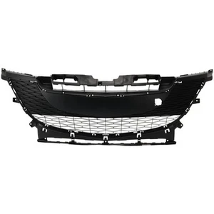 Bumper Grille For 2010-2011 Mazda 3 Front 2L Textured Gray BBM4501T1H MA1036112 - Picture 1 of 1