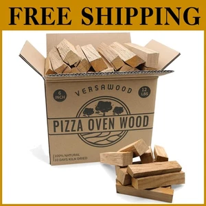 Leña de roble seca al horno para hornos de pizza - Imagen 1 de 9