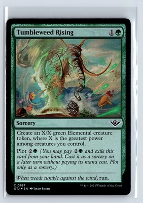 (3x) FOIL Tumbleweed Rising Outlaws of Thunder Junction – MTG Magic the Gatherin - Image 1 of 4