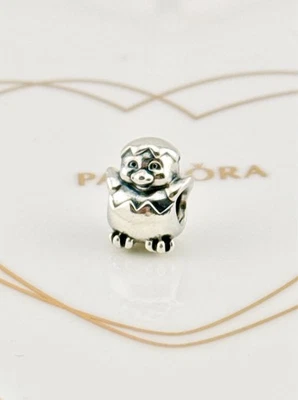 Novo Berloque Genuíno Autêntico Pandora Prata Primavera Páscoa Galinha Animal 790528 - Imagem 1 de 4