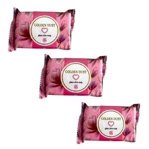 Jabón de piel de vidrio G21 Golden Dust, paquete de 60 g x 3  - Imagen 1 de 1