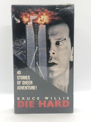 Rare Vintage 80s DIE HARD VHS NEW Sealed CBS FOX Original Release Bruce Willis - Image 1 of 4