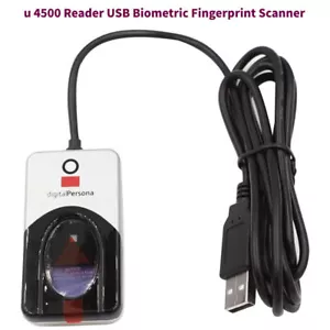 Digital Persona U.are.u 4500 USB Biometric Fingerprint Scanner Reader - Picture 1 of 5