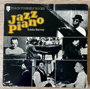 EDDIE HARVEY JAZZ PIANO TEACH TOURSELF MUSIC BOOK (1977) 2ND EDITION ENGLAND - Bild 1 von 9