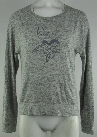 Minnesota Vikings NFL Women's Gray Pullover Cover