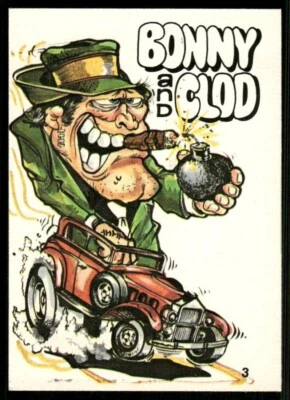 Bunny and Clod Bomb 1969-73 Donruss Odd Rods Sticker Card #3 (NM) - Image 1 of 2