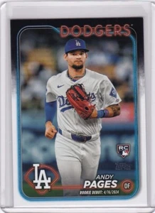 Andy Pages ROOKIE DEBUT CARD 2024 Topps Update #US108 Dodgers - Picture 1 of 2