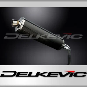 YAMAHA YZF-R3 2015-24 MT03 17-24 450mm CARBON BSAU SILENCER EXHAUST KIT - Picture 1 of 5