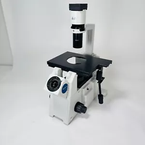 Olympus Microscope IX51 Inverted Fluorescence and Phase Contrast | sold As Is - Picture 1 of 23