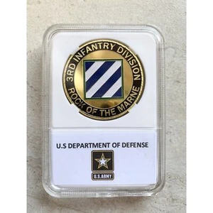  Moneda Desafío Ejército 3ª DIVISIÓN DE INFANTERÍA "Rock Of The Marne" - Imagen 1 de 2