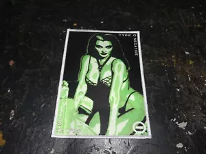 Type O Negative Patch 10x14 Gothic/Doom Metal Alice in Chains 6666 - Picture 1 of 1